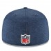 Men's New England Patriots New Era Navy/Gray 2018 NFL Sideline Home Official 59FIFTY Fitted Hat 3058350
